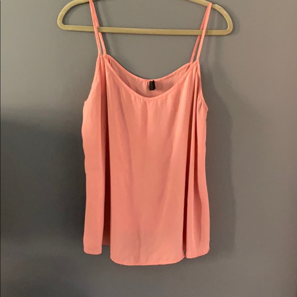 Pink loose tank